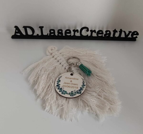 Porte-clés Eucalyptus-Cadeau Personnalisé – Image 2