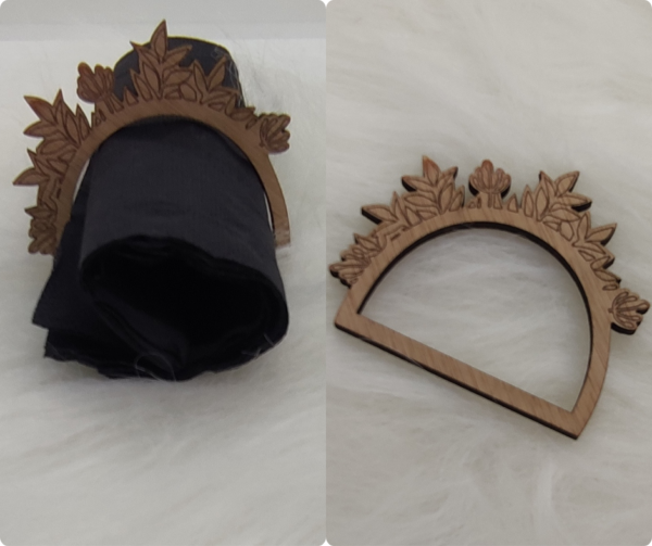 Porte-serviettes de Table Eucalyptus en bois